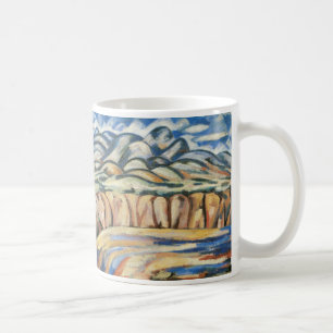 Caneca De Café Paisagem, Novo México por Marsden Hartley, Belas A