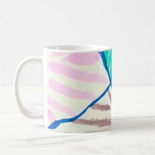 Caneca De Café Paisagem perfeita com paisley e flo