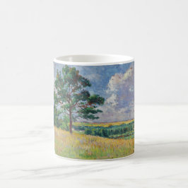 Caneca De Café Paisagem rural em Méréville, França (Arte)