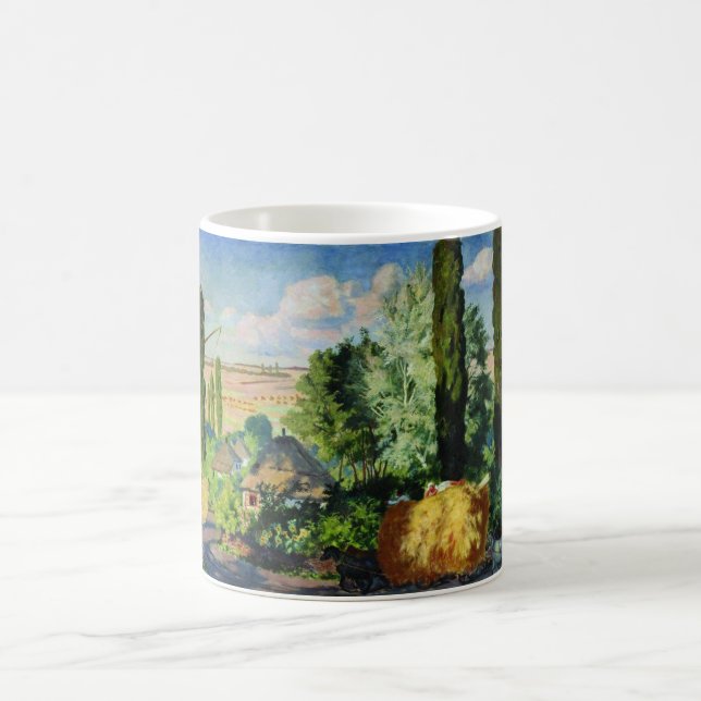 Caneca De Café Paisagem ucraniana (Fazendas rurais) (Arte da Ucrâ (Centro)