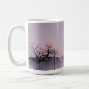 Caneca De Café Paisagem Zen Minimalista