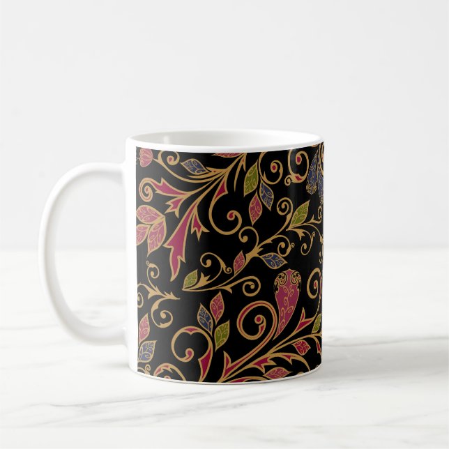Caneca De Café Paisley Vegetable Vintage Blend (Esquerda)