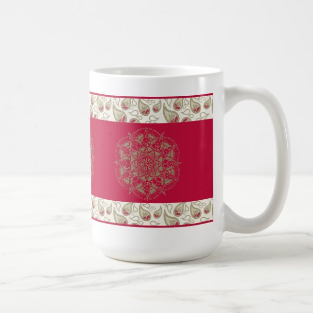 Caneca De Café PaisleyOfBliss - Café, Tea Mug, Taça (Direita)