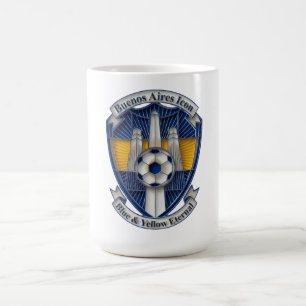Caneca De Café Paixão de Buenos Aires, Presente do Futebol da Cap