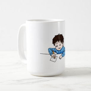 Caneca De Café Paixão Por Desenhar
