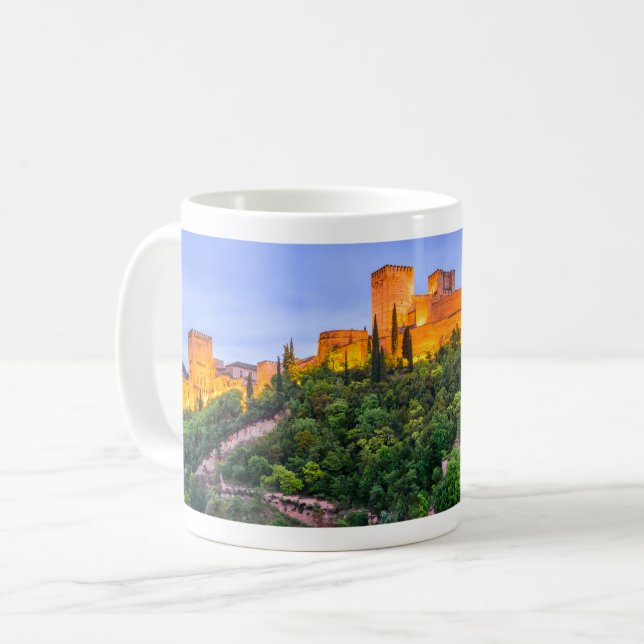Caneca De Café Palácio Alhambra (Frente Esquerda)