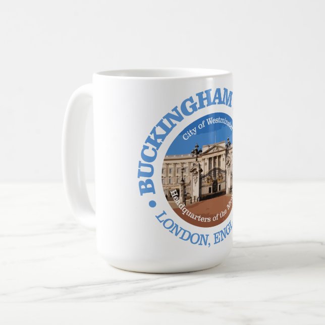Caneca De Café Palácio Buckingham (rd) (Frente Esquerda)