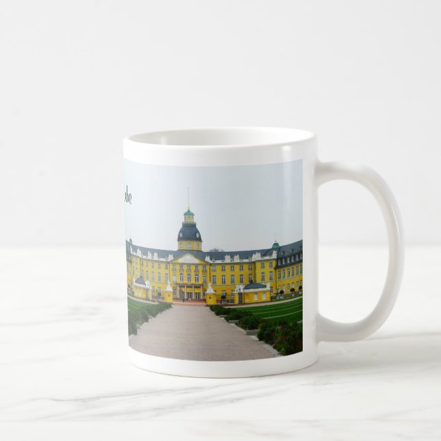 Caneca De Café Palácio de Karlsruhe (Direita)