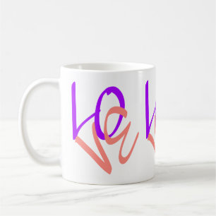 Caneca De Café Palavra de amor