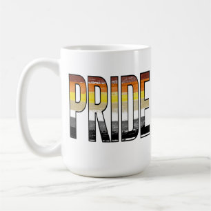 Caneca De Café Palavra de Orgulho de Urso