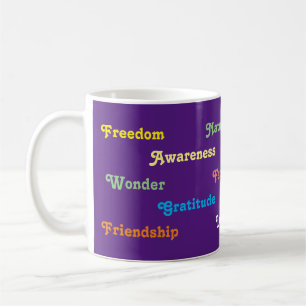 Caneca De Café Palavras especiais Mug 1