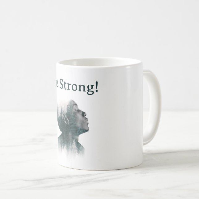 Caneca De Café Palavras Exclusivas de Fotos Personalizadas Pessoa (Frente Esquerda)