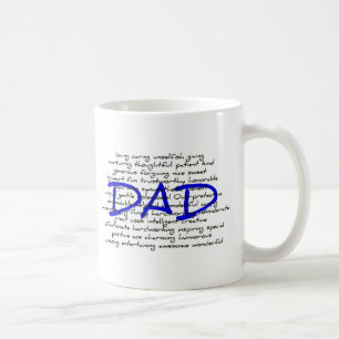 Caneca De Café Palavras Para Pai