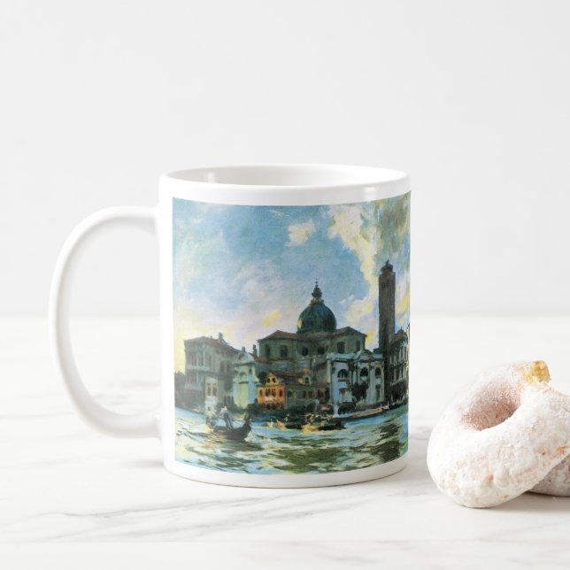 Caneca De Café Palazzo Labia, Veneza, por John Singer Sargent (Com Donut)