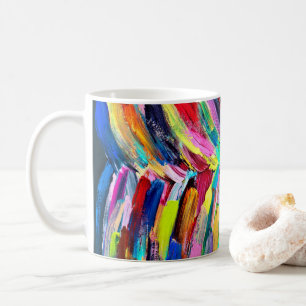 Caneca De Café Paleta colorida de artistas