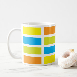 Caneca De Café Paleta de Cores Arte