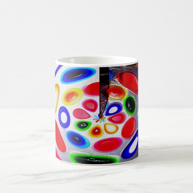 Caneca De Café Paleta de meditação (Centro)