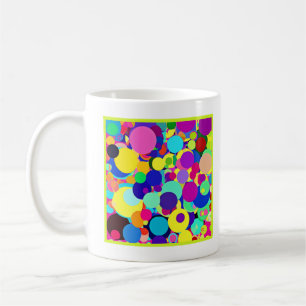 Caneca De Café Paleta Lively Abstrato