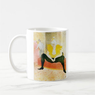 Caneca De Café Palhaço de assento por Toulouse-Lautrec