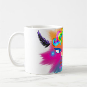 Caneca De Café Palhaço e lindas cores