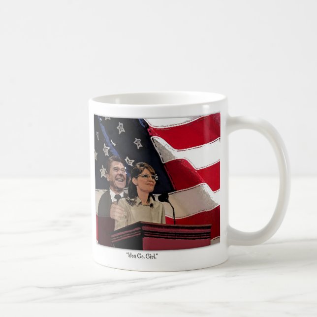 Caneca De Café Palin-Reagan (Direita)