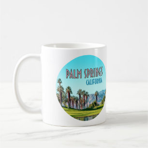 Caneca De Café Palm Primavera California Vintage