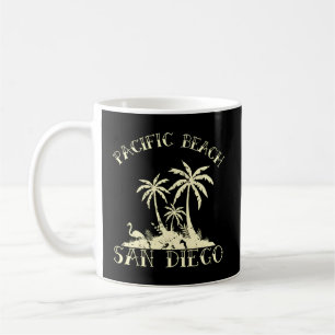 Caneca De Café Palm Tree Island Pacific Beach San Diego