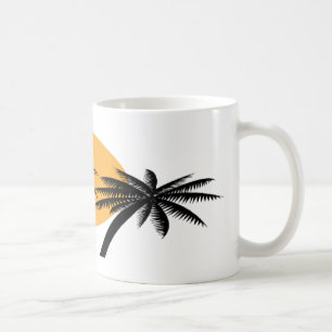 Caneca De Café Palm Tree Mug