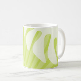 Caneca De Café Palma Deixa Verde limão Triplo