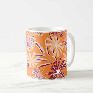 Caneca De Café Palmas tropicais
