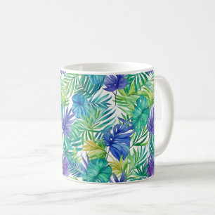 Caneca De Café Palmas tropicais