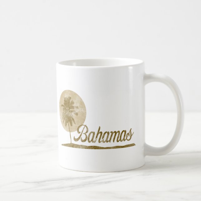 Caneca De Café Palmeira Bahamas (Direita)
