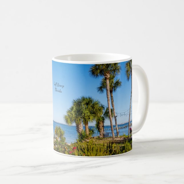 Caneca De Café Palmeiras Bayside Morning Classic Mug (Frente Esquerda)