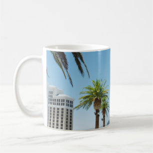 Caneca De Café Palmeiras verdes e castanhas