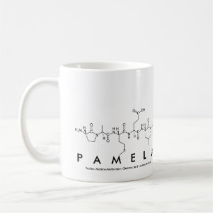Caneca De Café Pamela peptídeo mug