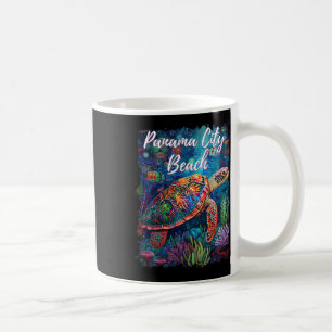 Caneca De Café Panama City Beach Flórida Fl Mergulho Férias Mar T