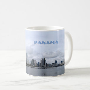 Caneca De Café Panamá Skyline Mug