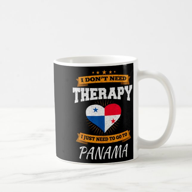 Caneca De Café Panamanian Flag I Panama Flag I Vacation Panama  (Direita)
