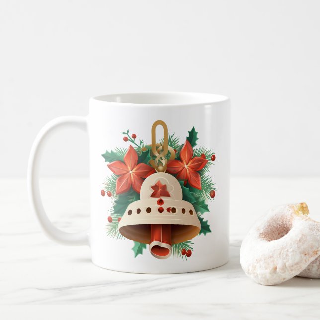 Caneca De Café Pancinho de Natal (Com Donut)