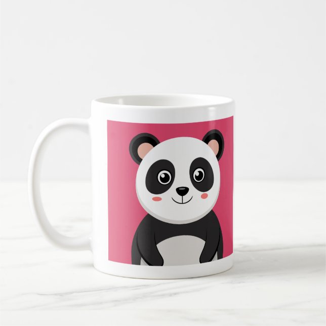 Caneca De Café Panda (Esquerda)