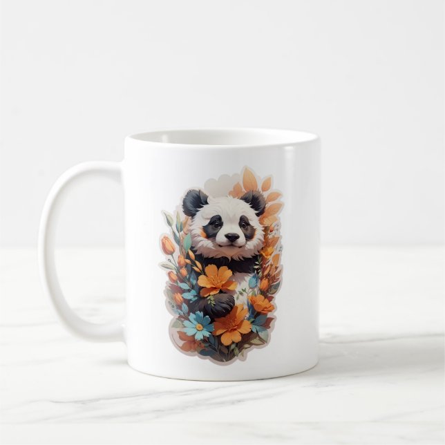 Caneca De Café Panda Bear (Esquerda)