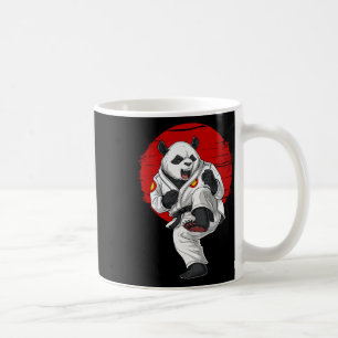 Caneca De Café Panda Bear Karatê Kickboxing Muay Thai Arte Marcia