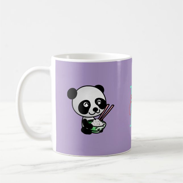 Caneca De Café Panda Chamada Mug (Esquerda)