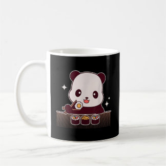 Caneca De Café Panda Comendo Sushi Panda Bear
