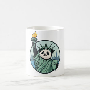 Caneca De Café Panda da Liberdade
