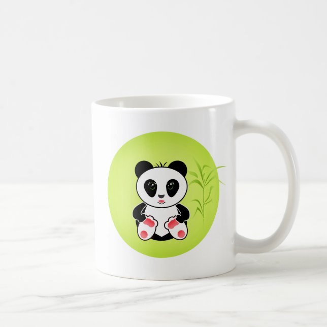 Caneca De Café Panda, desenho animado, crianças (Direita)