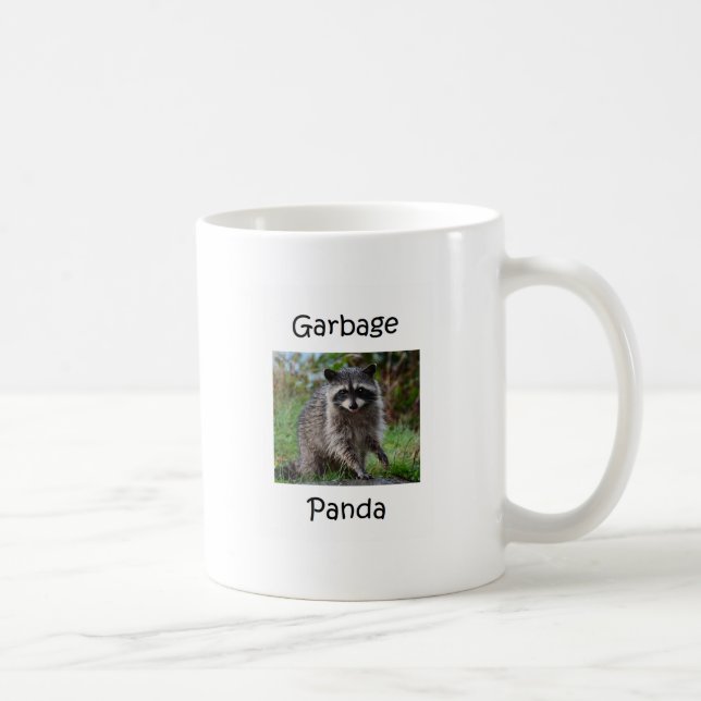 Caneca De Café Panda do lixo (Direita)