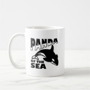 Caneca De Café Panda do Mar Engraçado Mug