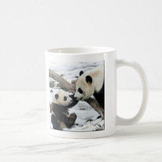 Caneca De Café panda e mamã do bebê