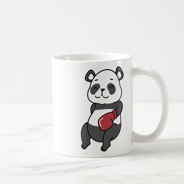 Caneca De Café Panda faz boxing (Direita)